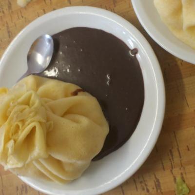 aumenière au bannanes flambées