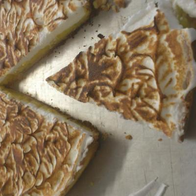 tarte au citron meringuée